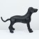 Set: an inflatable mannequin 80 x 56 x 29 cm (black), with a foot pump (mix)