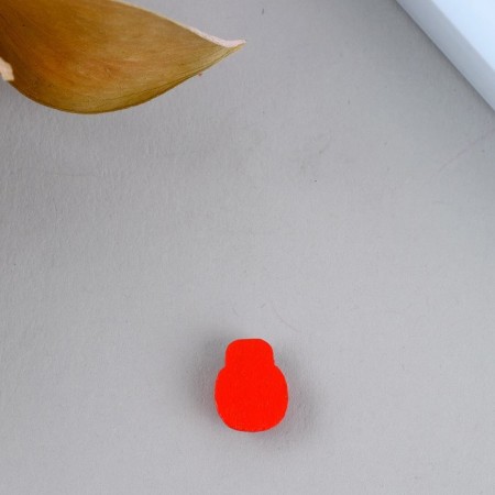 Decor for creativity wood "ladybugs" (set of 40 pcs) 1.1x0.8 cm-2