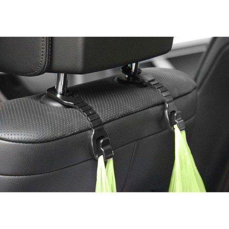 Boar-crunch on the headrest, set 2 pcs, black-1
