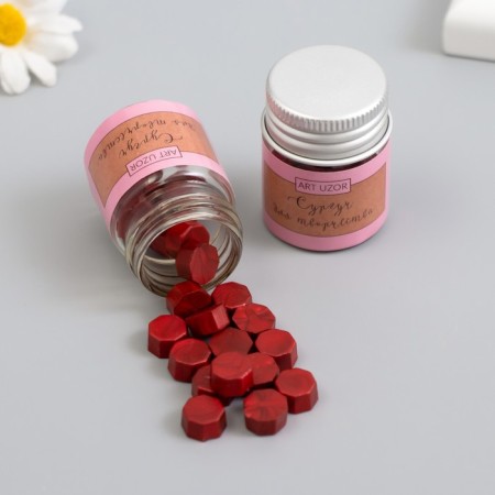 Surgut in granules in the jar "octagonal" Terracot 2x9 g set 2 pcs 4.5x3x3 cm