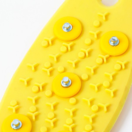 Ice toes on the toe, 5 spikes, universal, yellow-5