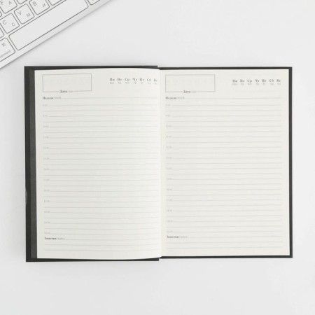 Soft-Touch diary with a “best teacher” Format A5, 80 sheets, solid cover-4