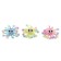 Ball children's rubber -tree light "Chudik", color mix
