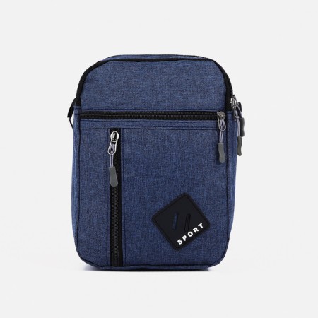 Male bag, blue color-1