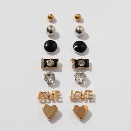 Pusets 7 pairs "for every day" set of evening, color mix-3