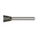 Bordra tundra Type N Lastochkin tail 20 degrees, 12 x 13 mm, shank 6 mm