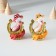 Polystone souvenir "Snake with a hill" mix 5.5x4x8 cm