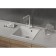 Mixer for the kitchen Ulgran Quartz UQ-016, with a tap for drinking water, color 01 jasmine
