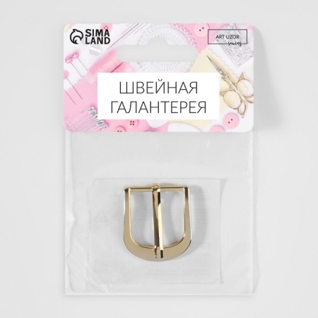 A belt buckle, 2.9 × 2.6 cm, 20 mm, gold color-5