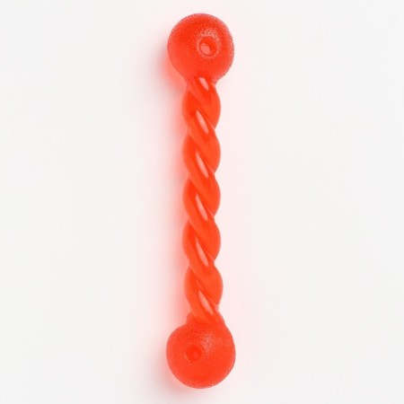 Toy "braid" Malaya, 19 cm, rubber, red-1