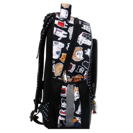 School backpack Erich Krause ergoline 15l, 39 x 28 x 14 cm, ergonomic back, Funny Kittens 56779-3