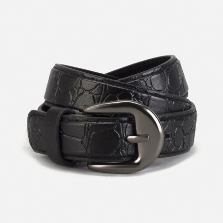 Building belt, width 2 cm, screw, buckle metal, black color