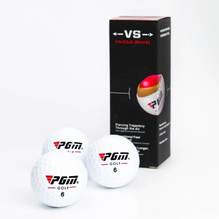 Golf balls "vs" pgm, three -component, d = 4.3 cm, set 3 pcs