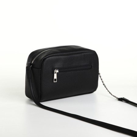 Women's bag with lightning, black color-1