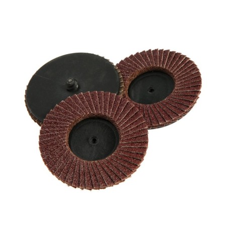 Circle of the petal end tundra, for a drill, M8, 75 mm, P60, 3 pcs.