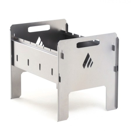 Travel barbecue "MD1.5" 42.9 x 31.2 x 40 cm, 1.5 mm, collapsible, with handles-2
