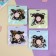 Hair elastic band "Classic Mahrushka" (set 50 pcs) 2 cm, brown