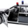 Metal machine "Aurus Senate", doors, trunk, inertia, 13.5 cm, black are opened