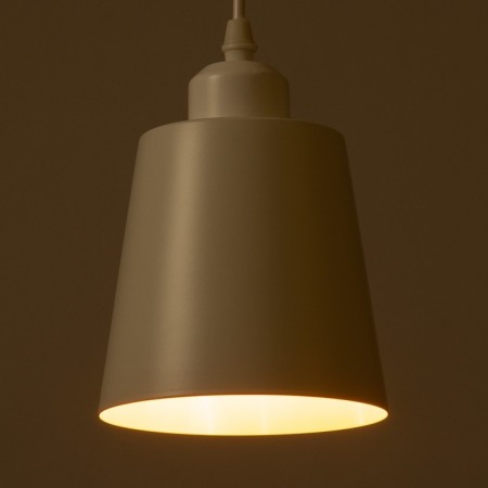 Bayerlux suspension lamp Bayerlux "cylinder" 1x40W E27 white 13x13x16-96 cm-3