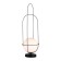 ST LUCE table lamp. SL1189.404.01. Beata. 1x60 W, E27, 25x25x70 cm, black color
