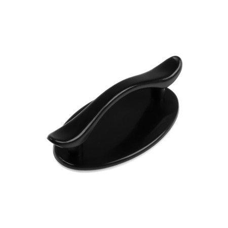 Furniture handle self -adhesive cappio, l = 95 mm, plastic, black color-4