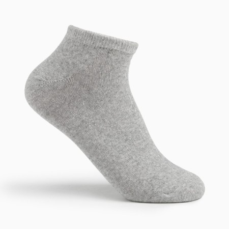 Set of children's socks (3 pairs), gray/white/fuchsia, size 27-29-1