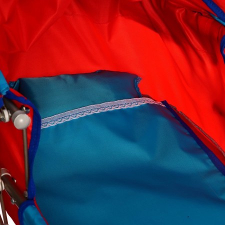 Puppet stroller No. 14, red-blue color-7