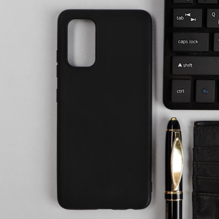 Case for Samsung Galaxy A32, silicone, matte, black