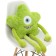 Skill of a soft toy "Star", 75 cm, green color