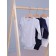 Body Kimono children with a long sleeve Rant Base, height 68 cm, color is light gray melange