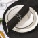 UNIVERSE napkin ring, 5 × 5 × 2.5 cm, silver color