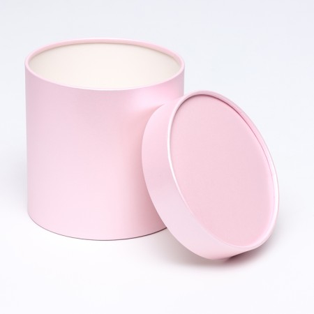 A set of boxes 3 in 1 without a window, pink peach 21 x 21 - 16 x 16 cm-4