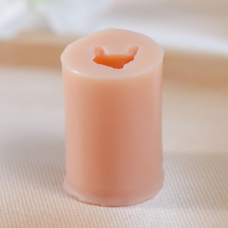Silicone Mold "Bunny with carrots" 1.7x2x3.8 cm-1