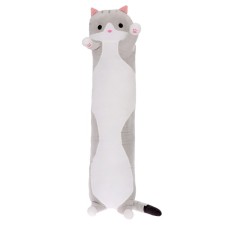 Мягкая игрушка «Кот Батон», цвет серый, 130 см