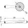 Shower watering can Lemark LM8095C, manual, D = 106 mm, round, 3 functions, chrome