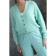 Cardigan female, size 46, mint color