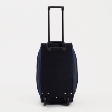 Road bag on wheels, a lightning department, with an increase, an outer pocket, black color-3