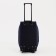 Road bag on wheels, a lightning department, with an increase, an outer pocket, black color