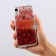 IPhone XR phone case with sparkles inside Pepper, 7.6 × 15.1 cm
