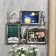 Photo frame Plastic in 3 photos 10x15 cm "Rounders and circulator" silver with white 28x34x3 cm