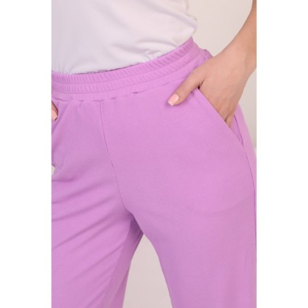 Female suit, size 56, lilac color-14
