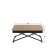 Transformable table "Andre Loft", 850 (1100) × 550 (850) × 400 (725) mm, chipboard, oak van