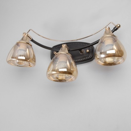 Sconces "Solar" 3x14 40w Black 47x20x21.5cm-3