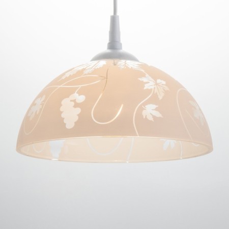 Lumber cap "Grapeye vine" 1 lamp White E27 40W d.250-2