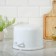 Cylindrical pan, 6 l, without decolleys, induction, white color