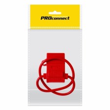 Держатель предохранителя PROconnect, вилочный, красный