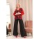 Female jacket, size 44, red color