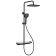 Savol SK-H3145H shower system, tropical shower, shower set, shelf, brass, black