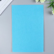 Hard felt 1 mm 20x30 cm blue