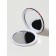 Mirror folding circle (2) s/took D7.3cm kisses MIX PLAST PACK qf